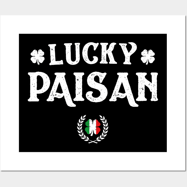 Lucky Paisan St Patricks Day Wall Art by trendingoriginals